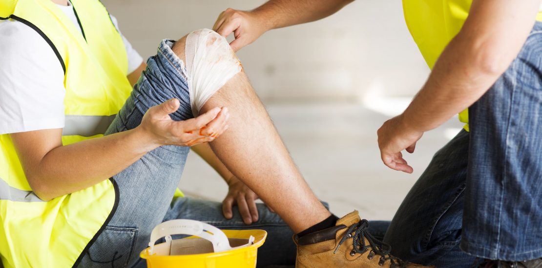 22225648 - construction worker has an accident while working on new house 22225648 - construction worker has an accident while working on new house